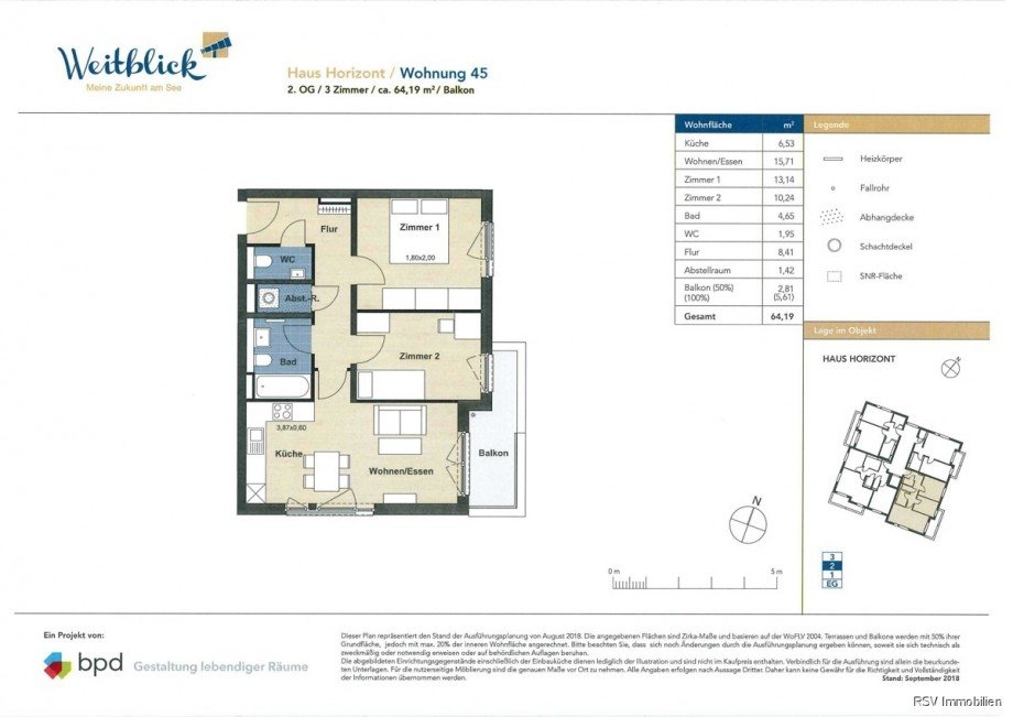 Grundriss Wohnung 45 Etagenwohnung Schwerin
