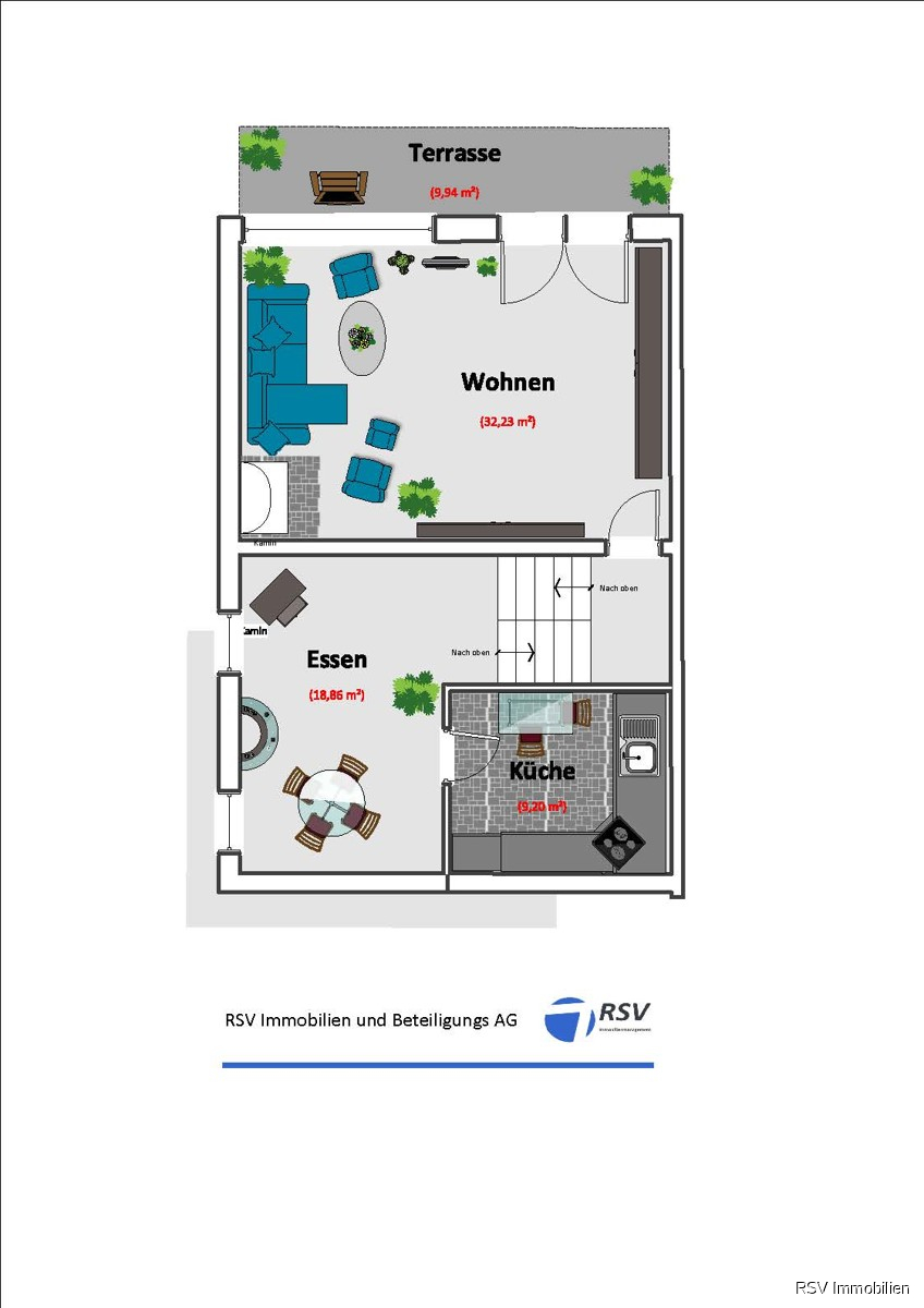 Grundriss EG Doppelhaush�lfte Schwerin