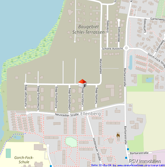 Lageplan1-Mikrolage Erdgeschosswohnung Kappeln