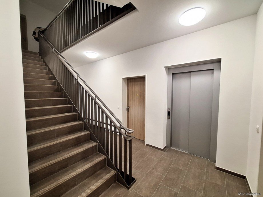 Treppenhaus Erdgeschosswohnung Kappeln