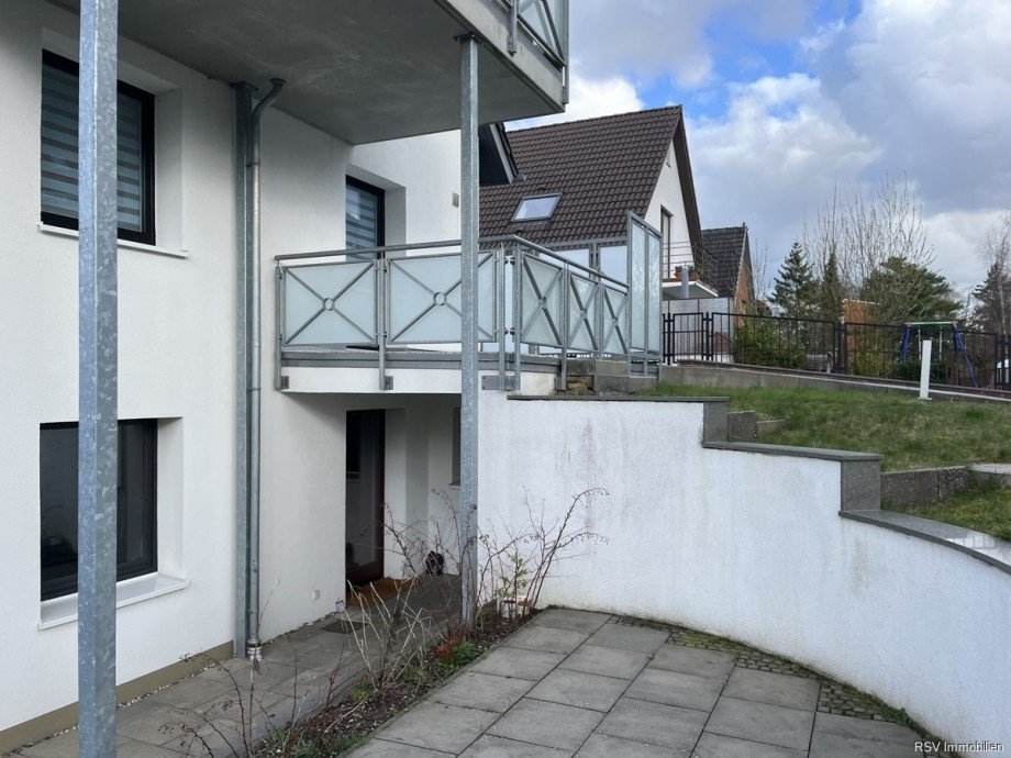 Terrasse unteres EG Etagenwohnung M�lln