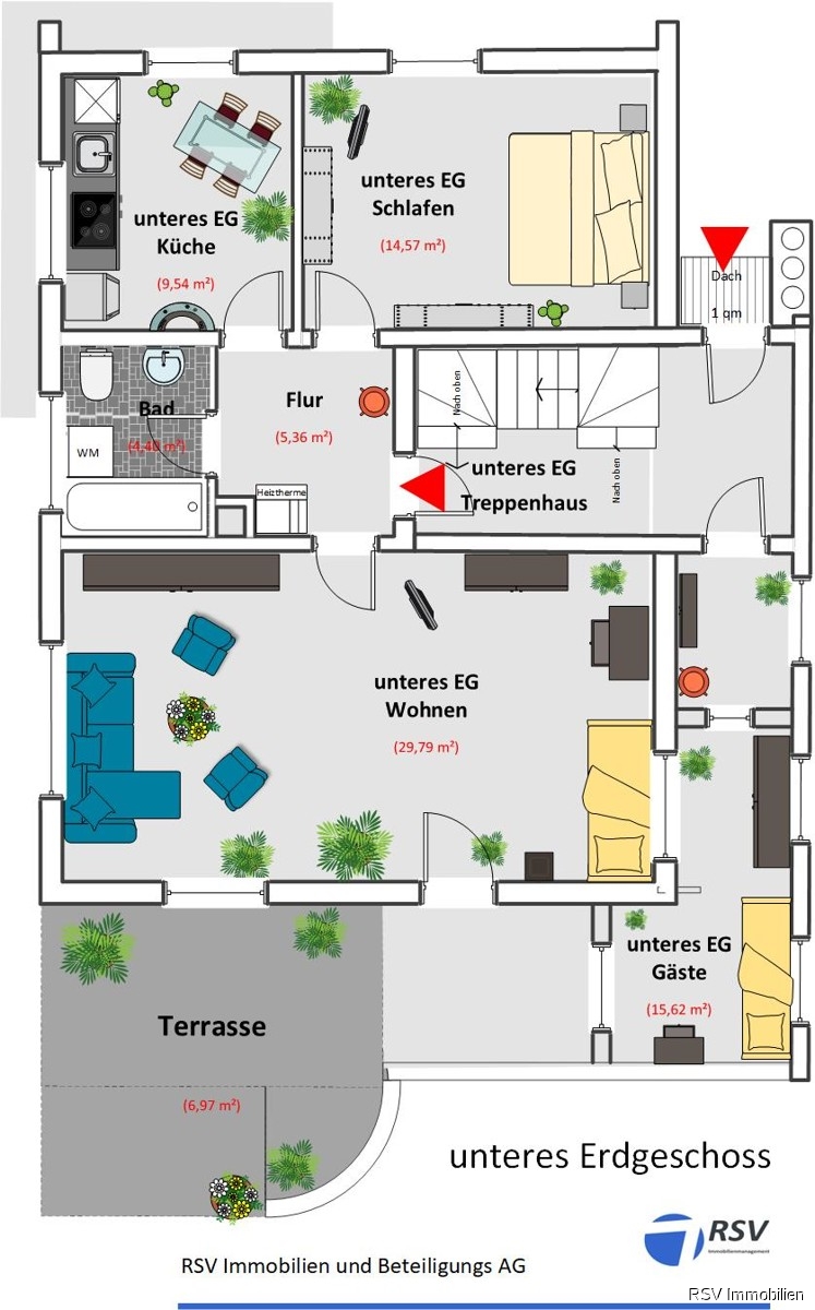 Grundriss UEG Etagenwohnung M�lln