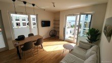 Wohnzimmer2 Ein Traum wird wahr - m�blierte Neubau-Wohnung ab sofort f�r 47qm 2-Zi. am Schweriner See